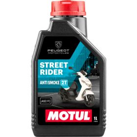 Huile moteur Motul Street Rider Peugeot 2T synthétique d'un litre