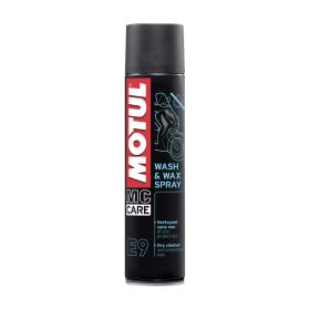 Sprühreiniger zur Motorradreinigung Motul E9 Wash & Wax 400 ml