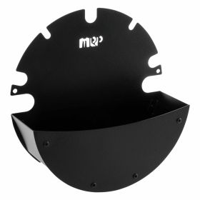 MRP Rundtopfgehäuse mit Deckel und Ersatzrad schwarz lackiert