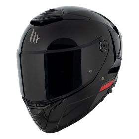Casco Integrale MT Helmets Thunder 4 SV Solid A1 Nero Lucido
