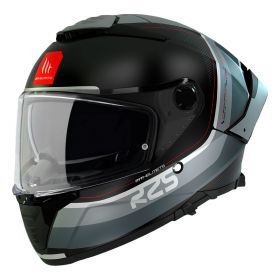 Full Face Helmet MT Helmets Thunder 4 SV R25 B2 Black Gray Matt