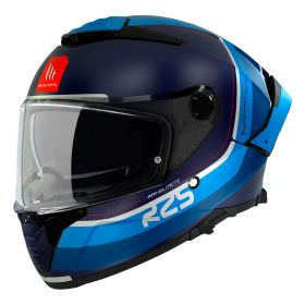 Full Face Helmet MT Helmets Thunder 4 SV R25 C7 Black Blue Matt