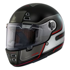 Casques Integraux MT Helmets Jarama Baux E15 Noir Gris Mat