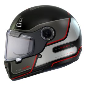 Casco Integrale MT Helmets Jarama Baux E15 Nero Grigio Opaco