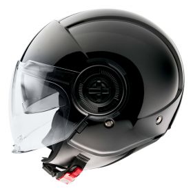 Jet Helmet MT Helmets Viale SV S Solid A1 Black Gloss