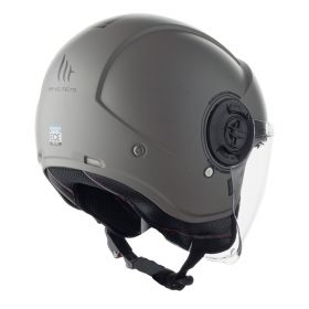 Casque Jet MT Helmets Viale SV S Solid A12 Gris Mat