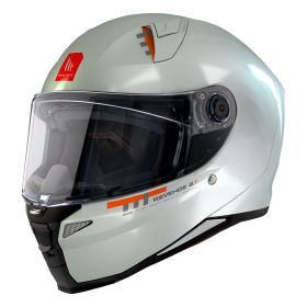 Full Face Helmet MT Helmets Revenge 2 S Solid A0 White Gloss