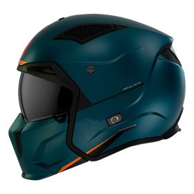 Casque Modulable MT Helmets Streetfighter SV S Solid A7 Bleu Mat