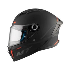 MT HELMETS STINGER 2 SOLID A11 Casque Intégral Mat Noir
