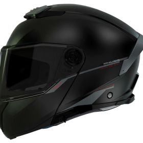 Modular Helm MT Helmets Atom 2 SV Solid A1 Schwarz Matt