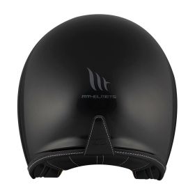 Jet Helmet MT Helmets Le Mans 2 SV S Solid A1 Black Gloss