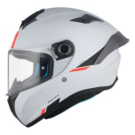 Casques Integraux MT Helmets Targo S Solid A0 Blanc Brillant