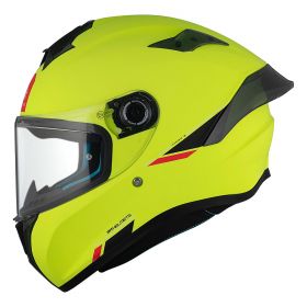 Casques Integraux MT Helmets Targo S Solid A3 Jaune Mat