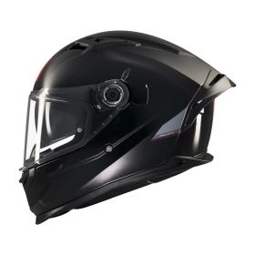 MT HELMETS BRAKER SV SOLID A1 Casque Intégral Noir Brillant