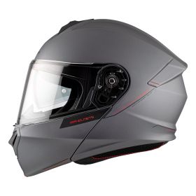 Casque Modulable MT Helmets Genesis SV Solid A12 Gris Brillant