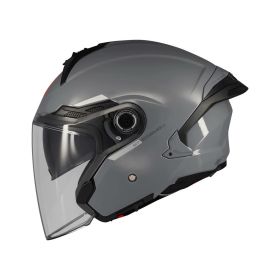 Casco Jet MT HELMETS COSMO SV SOLID A2 grigio lucido