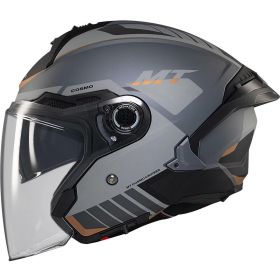 MT HELMETS COSMO SV CRUISER C2 Matte Grey Jet Helmet