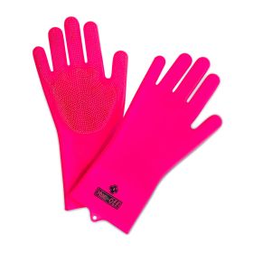 MUC-OFF GUANTI PER LA PULIZIA IMPERMEABILI IN SILICONE - TAGLIA M