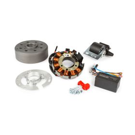 ACCENSIONE MVT MILLENIUM EXT121 ANT. VARIABILE CON LUCI MINARELLI AM6 CON BATTERIA