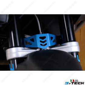 BLUE ABS WIRE AND OIL TUBE ALUMINIUM GUARD