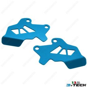 BLUE FRONT BRAKE CALIPERS ALUMINIUM PROTECTION MYTECH BMW 800 F GS (K72) 08/16
