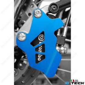 BLUE FRONT BRAKE CALIPERS ALUMINIUM PROTECTION MYTECH BMW 800 F GS (K72) 08/16