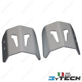 COUPLE OF ADDITIONAL LIGHTS PROTECTION SILVER MYTECH BMW 1200 R GS ADV K51 14/16