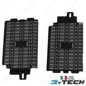 COUPLE OF RADIATOR PROTECTIONS STEEL BLACK MYTECH BMW 1200 R GS ADV K51 14/16