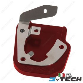 SIDE STAND PLATE ALUMINIUM RED MYTECH HONDA 1000 CRF L Africa Twin 16/17
