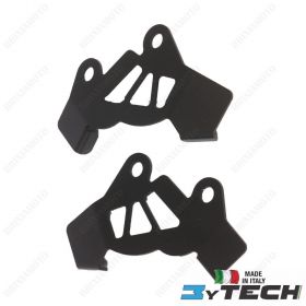 COUPLE BLACK FRONT BRAKE CALIPERS GUARDS