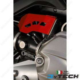 RIGHT SIDE THROTTLE PROTECTION ALUMINIUM RED MYTECH BMW 1200 R GS K25 04/12