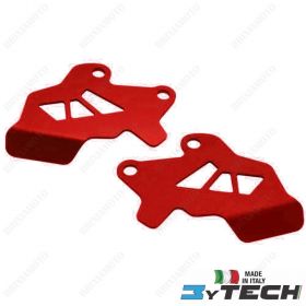 COUPLE OF FRONT CALIPERS PROTECTIONS ALUMINIUM RED BMW 800 F GS (K72) 08/16