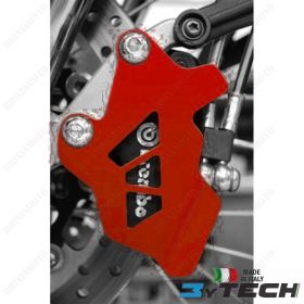 COUPLE OF FRONT CALIPERS PROTECTIONS ALUMINIUM RED BMW 800 F GS (K72) 08/16