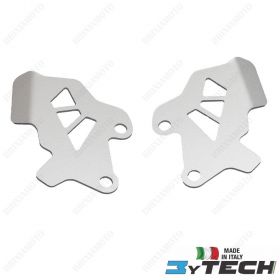 COUPLE OF SILVER FRONT BRAKE CALIPERS PROTECTION BMW 800 F GS (K72) 08/16
