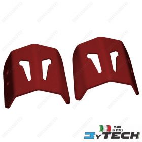 COUPLE OF ADDITIONAL LIGHTS PROTECTIONS RED MYTECH BMW 1200 R GS ADV K51 14/16