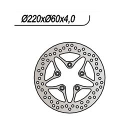 Disco freno anteriore NG lato destro/sinistro 5 fori da 8,25mm per APRILIA