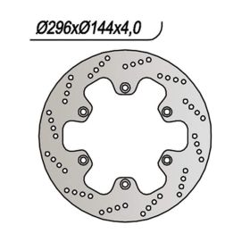 Disque de frein avant gauche NG 6 trous 10,25 mm