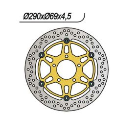 Disque de frein avant NG droit/gauche 5 trous 10,25 mm pour SUZUKI