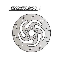 NG Hinterradbremsscheibe rechte Seite 5 Löcher 10mm für HARLEY DAVIDSON