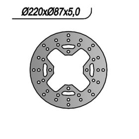 Disco freno posteriore NG lato destro 4 fori da 8,25mm per MOTO MORINI