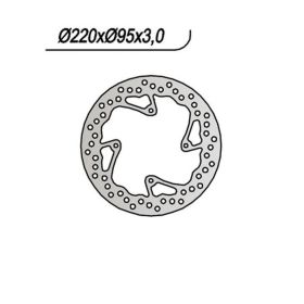 Disque de frein avant NG côté gauche 4 trous 6,25 mm pour KTM