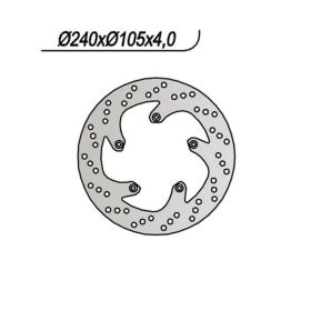 NG Vorderbremsscheibe linke Seite 5 Löcher 6,25 mm