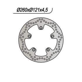 Disco freno anteriore NG lato destro/sinistro 5 fori da 10,25mm per SUZUKI