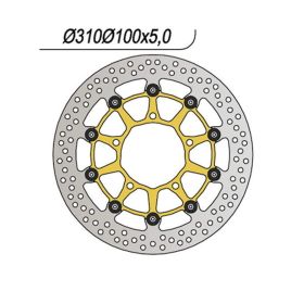 Disque de frein avant NG côté droit/gauche 5 trous 10,25 mm pour SUZUKI