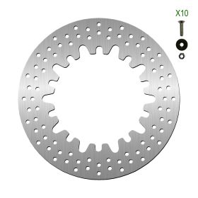 Disque de frein arrière NG côté droit 10 trous de 13,8 mm pour BMW