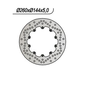 Disco freno anteriore NG lato destro/sinistro 10 fori da 5,5mm per BMW