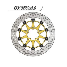 NG front brake disc right/left side 5 holes 10.25mm