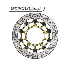 Disque de frein avant NG côté droit/gauche 5 trous 10,25 mm pour SUZUKI