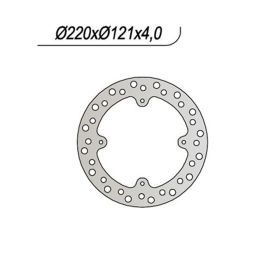 Disco freno posteriore NG lato destro 4 fori da 6,2mm per HM - VENT