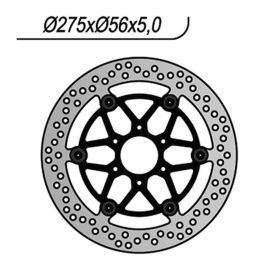 NG Vorderradbremscheibe linke Seite 6 Löcher 8,25 mm für SUZUKI